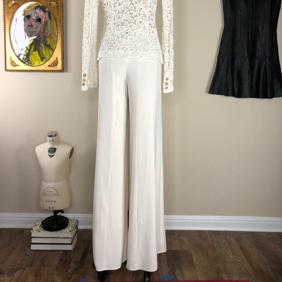 Haute Hippie Harlet Wide-Leg Slit Pants REVOLVE - Picture 7 of 8